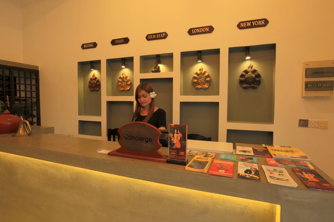 Готель Sakun Angkor Boutique Сіємреап Екстер'єр фото