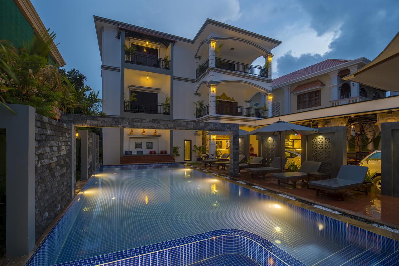 Готель Sakun Angkor Boutique Сіємреап Екстер'єр фото